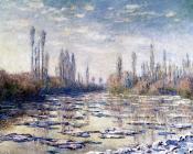 克劳德莫奈 - Floating Ice Near Vetheuil